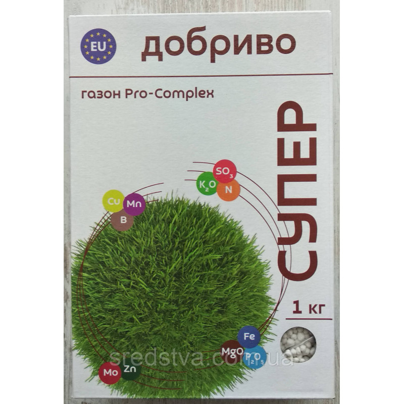 Супер Добриво 1кг газон Pro-Complex, Сімейний Сад Супер Добриво 1кг газон Pro-Complex, Сімейний Сад