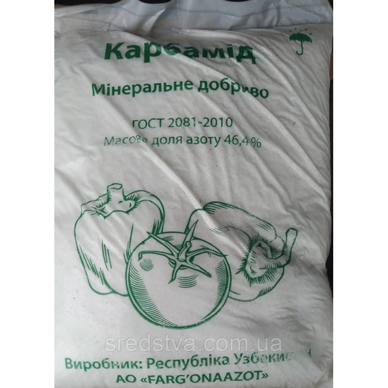 Карбамід (мочевина) 5кг (N-46%) водорозчинне найбільш концентроване азотне добриво ФерганаАзот Карбамід (мочевина) 5кг (N-46%) водорозчинне найбільш концентроване азотне добриво ФерганаАзот