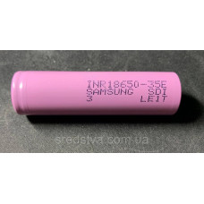 Акумулятор 18650 Li-ion (літій-іонний) АКБ Samsung INR18650-35E 3450mAh - 8A Акумулятор 18650 Li-ion (літій-іонний) АКБ Samsung INR18650-35E 3450mAh - 8A