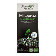 Мікориза МікоФренд 30г Мікоризоутворюючий біопрепарат, живлення та захист (коренева система), БТУ-Центр Мікориза МікоФренд 30г Мікоризоутворюючий біопрепарат, живлення та захист (коренева система), БТУ-Центр